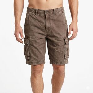Sonoma Life + Style Men's Cargo Shorts - Size 38 - Gray/Brown Utility
